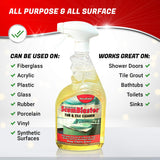ForceField ScumBlaster: Soap Scum Remover, Tile and Grout Cleaner, Hard Water Stains and Rust, Industrial Strength