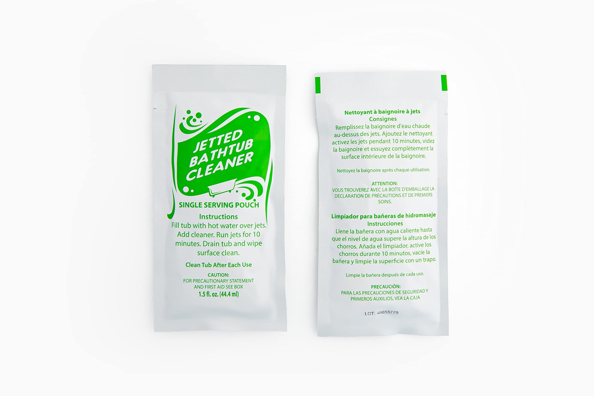 Oh Yuk Jetted Bathtub Cleaner Concentrate Case of 100 1.5 Ounce Pouches