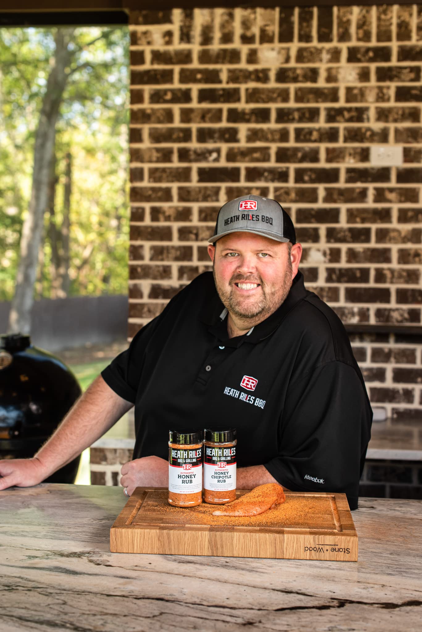 Heath Riles BBQ Honey Rub Combo with Refill Bag (1 Rub, 1 Refill Bag), Competition Winning Products from Pitmaster Heath Riles
