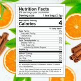 Total Tea SIimming Detox Tea Caffeine Free - 25 Day Detox - Herbal Tea with Chamomile, Hibiscus Tea & Ginger Root for Colon Cleanse - Natural Citrus