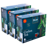 Dilmah Premium 100% Pure Ceylon Tea, 100-Count Tea Bags (Pack of 3)