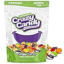 Freeze Dried Sweet Tarts-Style Candy, Crazy Candy Tangy Tarts - Intense Tart to Sweet Flavor Journey, Bold Fruity and Sour Candy