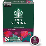 Starbucks K-Cup Coffee Pods, Dark Roast Hot or Iced Coffee, Caffè Verona, 24 Keurig Pods