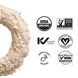 One Degree Organics Sprouted Whole Wheat Flour, Glyphosate-Free, USDA Organic, Whole Grain, High Fiber, Non-GMO, Vegan, Kosher, White Flour