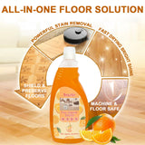 200X Concentrated Floor Cleaning Solution for All Robot Vacuum and Mop, Wet Dry Vacuums Compatible with Eufy, Roborock, Roomba, Tineco, Bissell