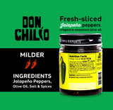 Don Chilio Mexican Chile Crisp Variety Bundle, 5 oz., 3 Pack - Crunchy Sliced Habanero, Jalapenos & Serrano Fried Chili Peppers in Hot Seasoned 100%