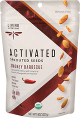 Living Intentions, Seeds Smokey BBQ Organic, 8 Ounce