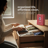 QLEAN Dryer Sheets | Natural Fabric Softener & Removes Static Cling | Vegan Laundry Softener | Soft, Fresh Laundry, Perfect for Clothes and Beddings
