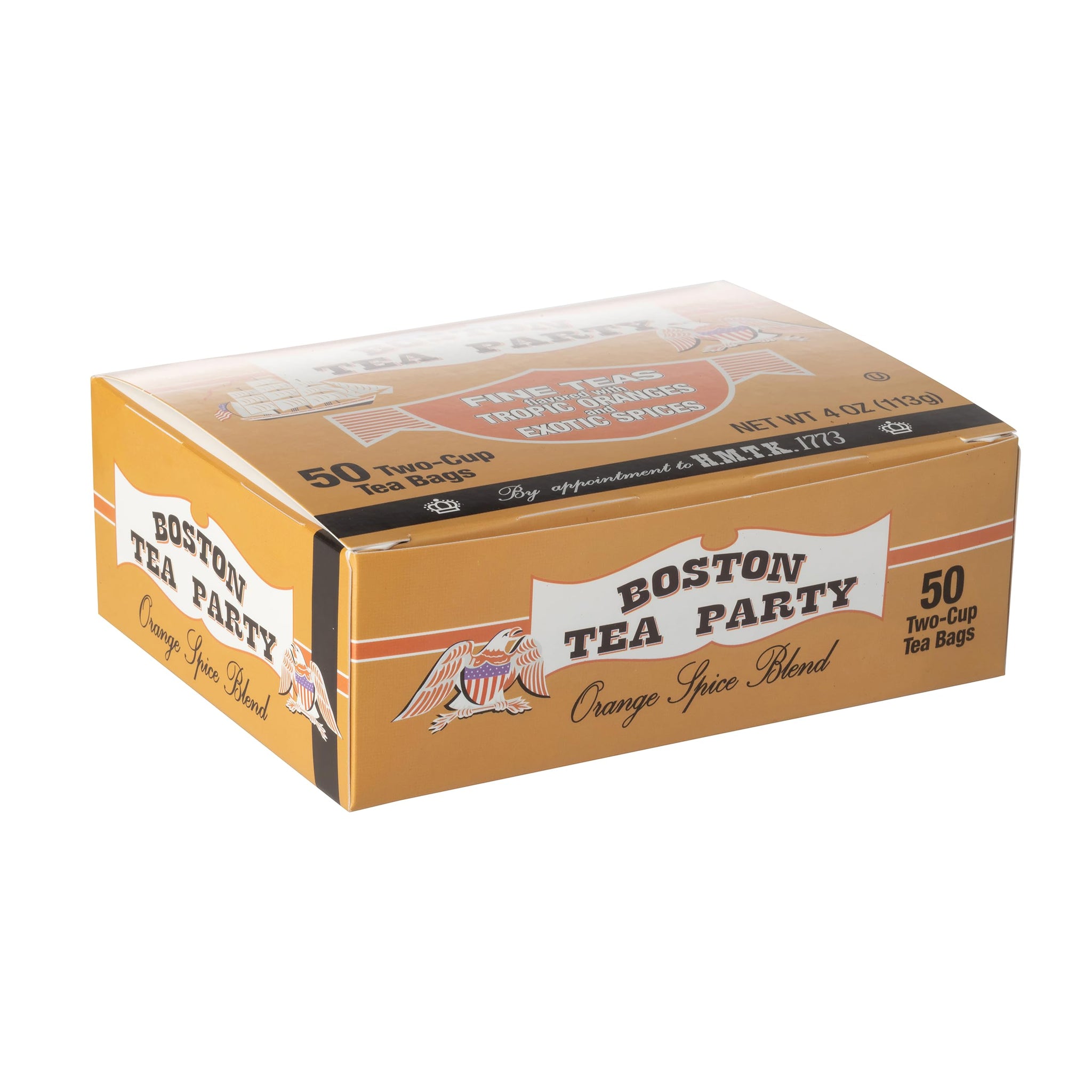 Boston Tea Party 50 count box tea bags - 6pk