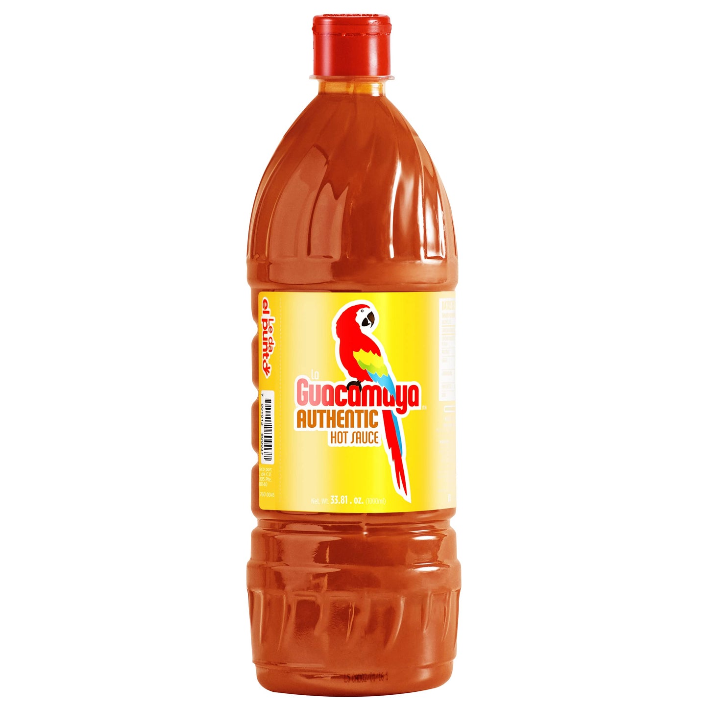 La Guacamaya Authentic Hot Sauce (33.81 fl.oz.) - Mexican Hot Sauce - Salsa Hot - Spicy Sauce Mexican Food - Picante Sauce - Salsas Picantes Mexicanas