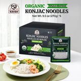 52USA Organic Konjac Angel Hair Noodle, 6-Pack (52.8 oz Total) - Low Carb, USDA Organic, Keto Friendly, Vegan, Sugar-Free, Gluten-Free, Ready to Eat