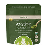 Encha Matcha Powder Barista Grade Latte Organic Matcha Powder - 100% Japanese Matcha Green Tea Powder for Lattes & Everyday Culinary Recipes, Smooth