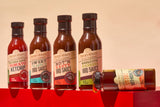 DennyMike's Sweet ’N Spicy Kansas City Style BBQ Sauce - 14 oz - Classic Sweet & Mild Heat Barbecue Sauce