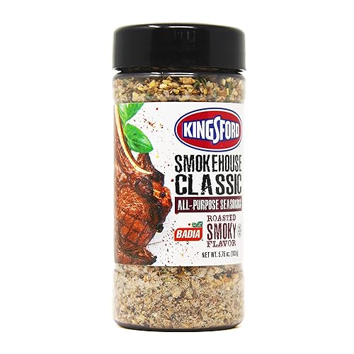 Kingsford Smokehouse Classic All-Purpose Seasoning, 5.75 oz - Bold Blend for Grilling, Roasting & Everyday Cooking