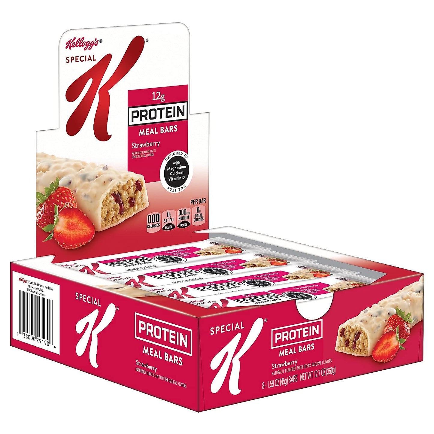 Kellogg's Special K Protein Meal Bar - Strawberry - 1.59 Ounce (Pack of 8) , 29186
