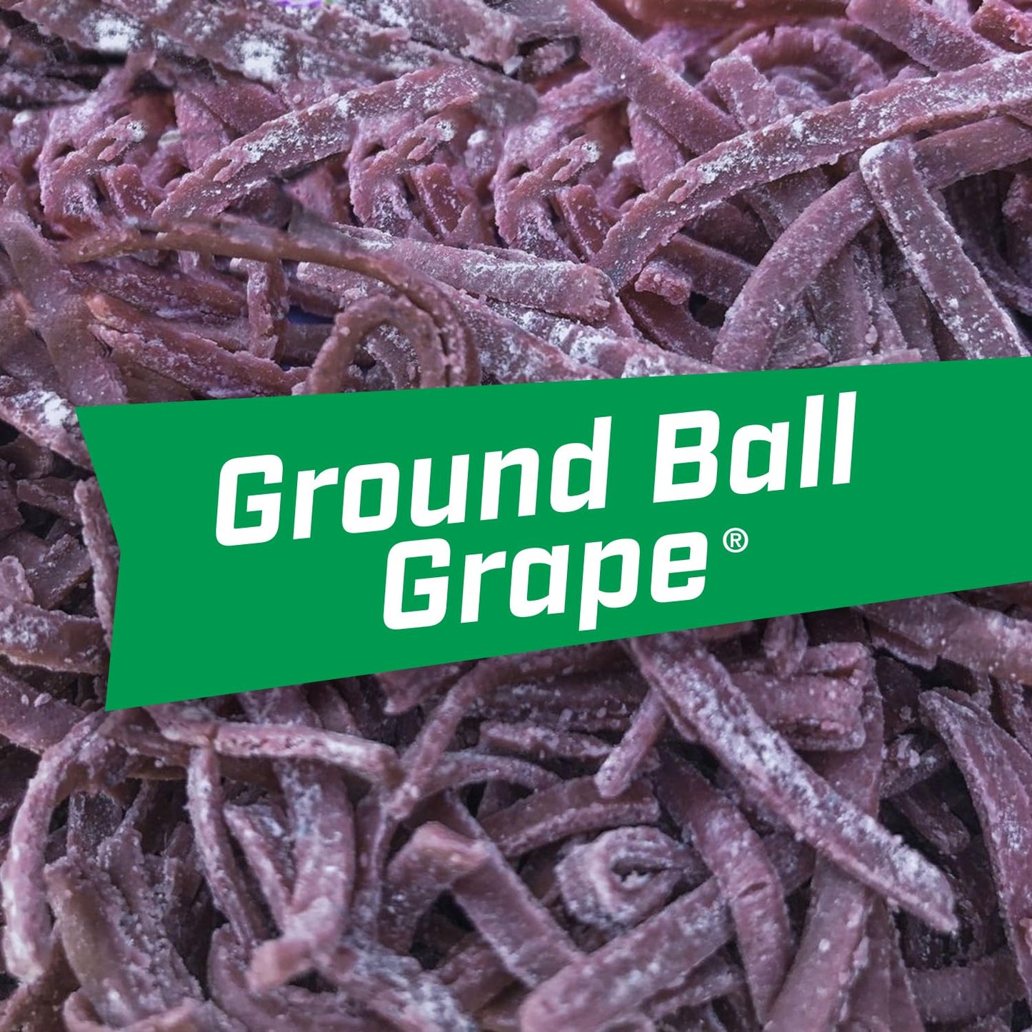 Big League Chew Ground Ball Grape Bubble Gum - Juicy Grape Flavor Explosion | Ideal for Baseball Games, Teams, Concessions, Parties, and More | Pack