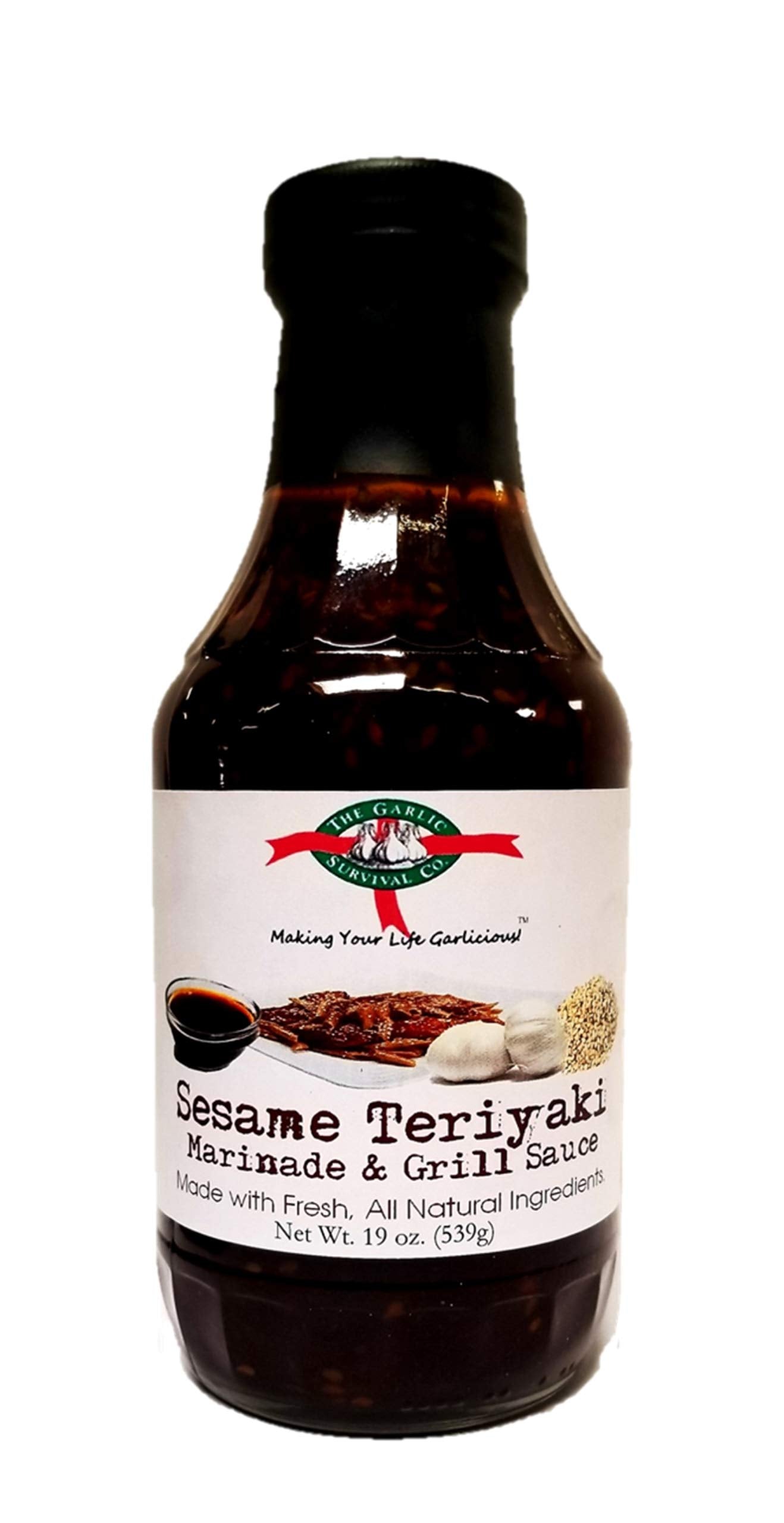 The Garlic Survival Company Sesame Teriyaki Marinade & Grill Sauce