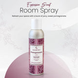 Expressive Home Scent Room Spray - Long Lasting Pomegranate Air Freshener Spray for Bathroom, home & Office - home fragrance spray 6 FLoz