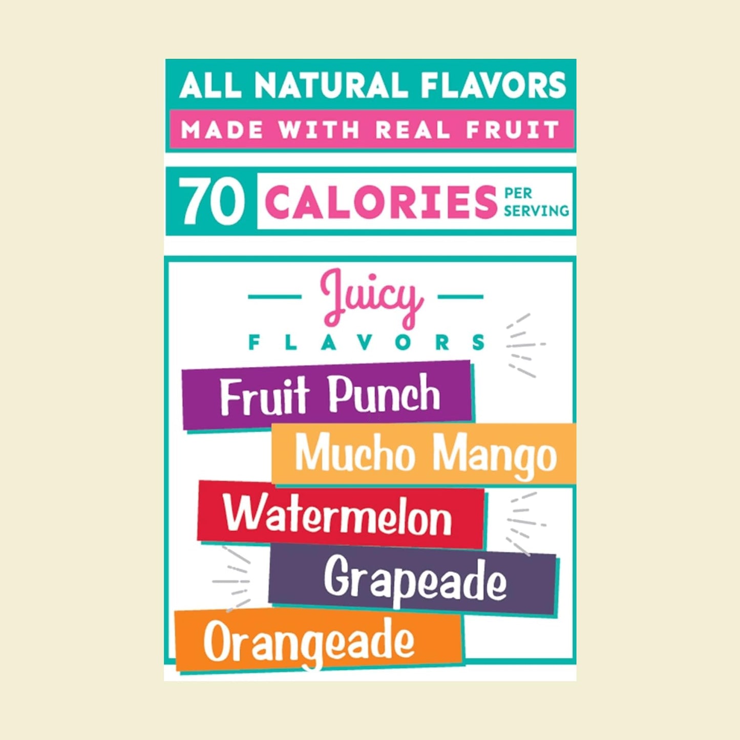 AriZona Iced Tea Fruit Snacks, Mixed Fruit - 0.9 oz, 10 count Box