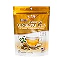 Prince of Peace Instant Wild American Ginseng Tea, 30 Sachets - Healthy Drink, Caffeine-Free Energy-Boosting, Heavy Antioxidants, Made in the USA
