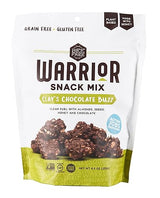 BeeFree Warrior Mix Gluten Free Granola - Chunky Granola Bites | Paleo Granola, Low Carb, Grain Free, Preservative Free, Oat Free | Low Calorie Snacks
