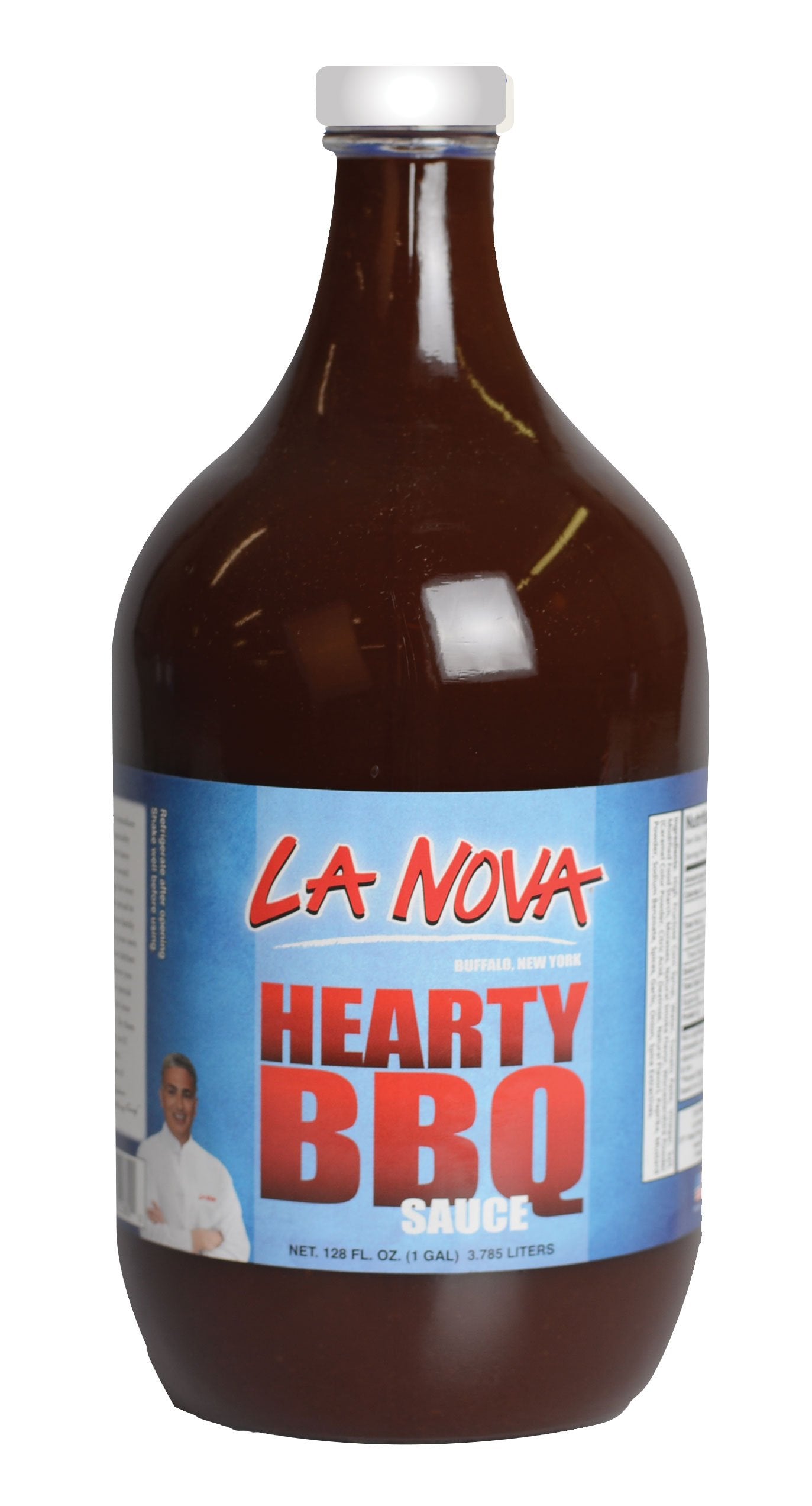 LA NOVA Hearty BBQ Sauce - 1 Case (2 Gallons)