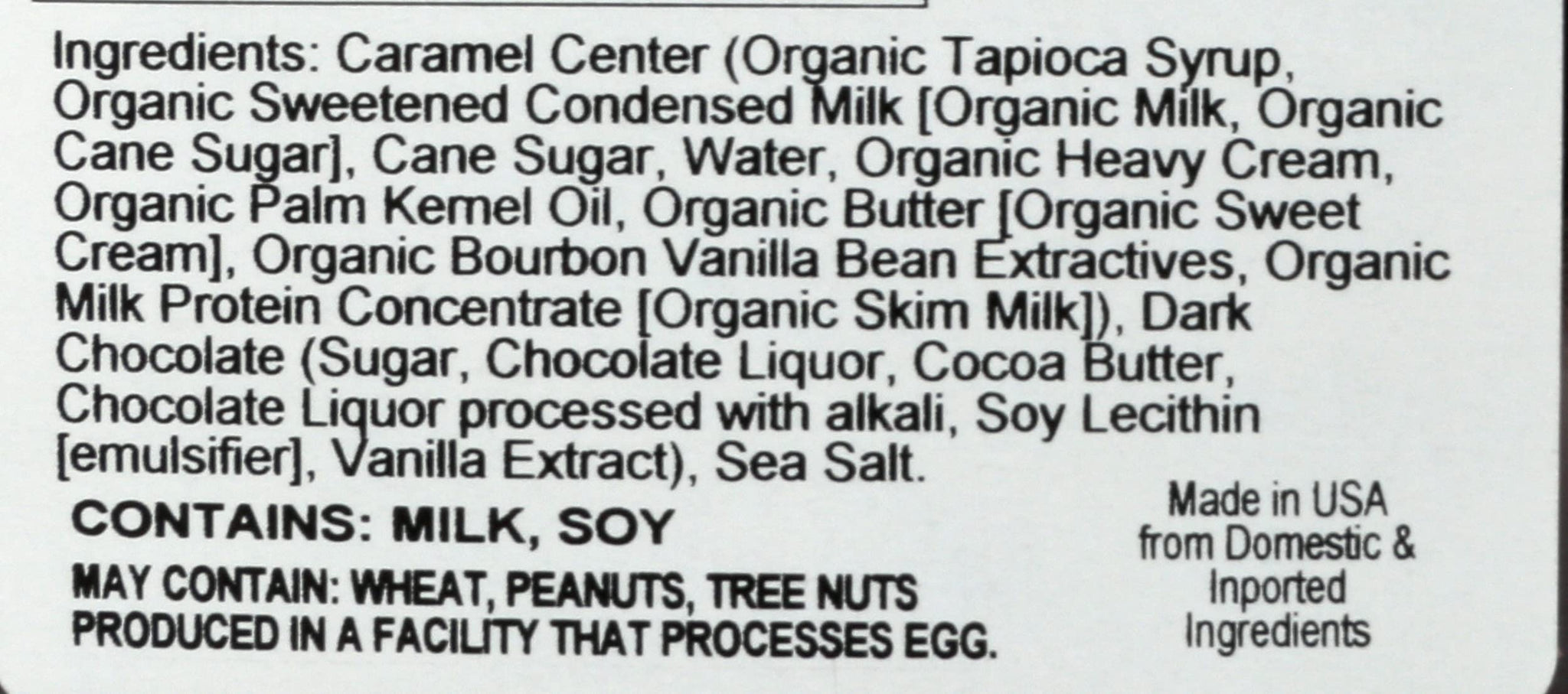 Nassau Candy, Candy Dark Chocolate Sea Salt Caramels, 16 Ounce