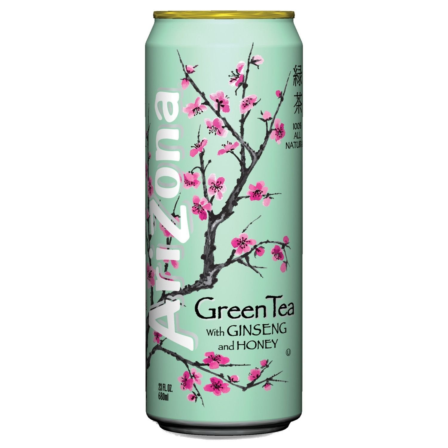 Arizona Green Tea, 23-Ounce (Pack of 24)