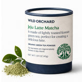 Wild Orchard Matcha Green for Lattes from Jeju Island - Premium Tea - 100% Regenerative Organic Certified - Premium Grade Matcha Green Tea Powder