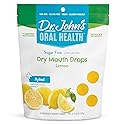 Dr. John’s Oral Health Sugar Free Candy, Healthy Dry Mouth Drops with Zero Sugar, Low Calorie Snacks, Keto Friendly Hard Candy Sweets, Lemon, 24