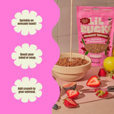 Lil Bucks Sprouted Regeneratively Grown Buckwheat Seeds- Paleo Cereal, Gluten-Free Granola, High in Protein, Low Sugar, Organic Superseed Crunch