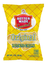 Better Made Special Potato Chips (Original) - 50 Pack - 50 x 1 oz. Bags - Crunchy, Individual Snacks Made from Fresh Potatoes - Detroit Family Owned