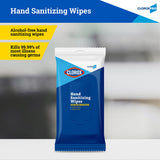 Clorox Pro Alcohol Free Hand Sanitizer Wipes with BZK, Gentle Bleach-Free Sanitizing Wipes for Hands - 0.13% BZK Formula, FDA Registered, Resealable