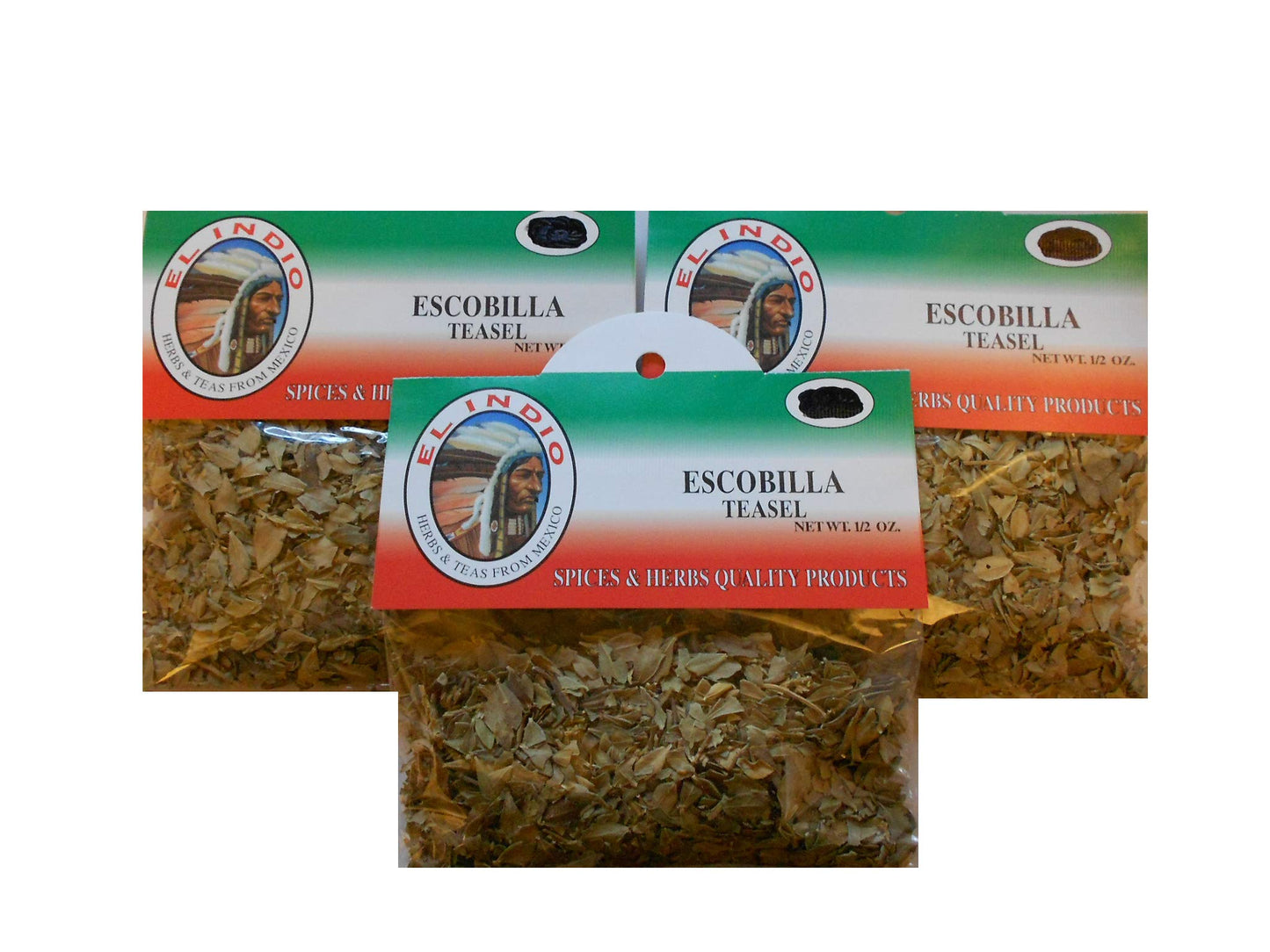 Escobilla/Teasel 1/2oz (14g) 3-Pack