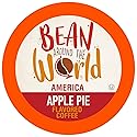 Bean Around The World Flavored Coffee Compatible With 2.0 Keurig K Cup Brewers, Apple Pie, 40 Count (Pack of 1)