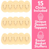 Peeps Rice Krispies Treats Marshmallow Chicks, Easter Candy Basket Stuffers, 5 Count Boxes, Pack of 3