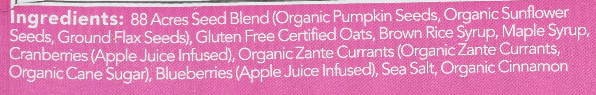 Bars,Triple Berry