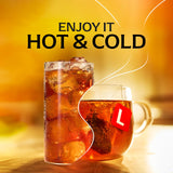 Lipton Black Tea Bags, Hot or Iced High Caffeine Tea, 100 Total Bags