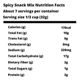 Spicy Snack Mix | Party Mix including hot Cajun corn sticks, roasted peanuts, and cheddar cheese sesame sticks | Runnin' Wild Foods, 1.5 Pounds Total