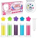 KILOSTEP Toilet Gel, 60 Count 5 Kinds Of Scent Toilet Cleaner Bowl Gel Stamp Kit Air Freshener