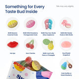 Swedish Candy Chef - Bubs Swedish Candy Mix - Sweet & Sour Gummies - Big Ovals, Skulls & More - 1/2 Pound Assorted Scandinavian Treats Imported from