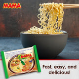 MAMA Noodles Chand Clear Soup Instant Rice Noodles w/Delicious Thai Flavors, Hot & Spicy Noodles, No Trans Fat w/Fewer Calories Than Deep Fried