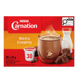 Nestle Carnation Rich and Creamy Hot Chocolate Keurig Compatible K-Cup Capsule Pods, 30 x 15g, 30 cups {Imported from Canada}