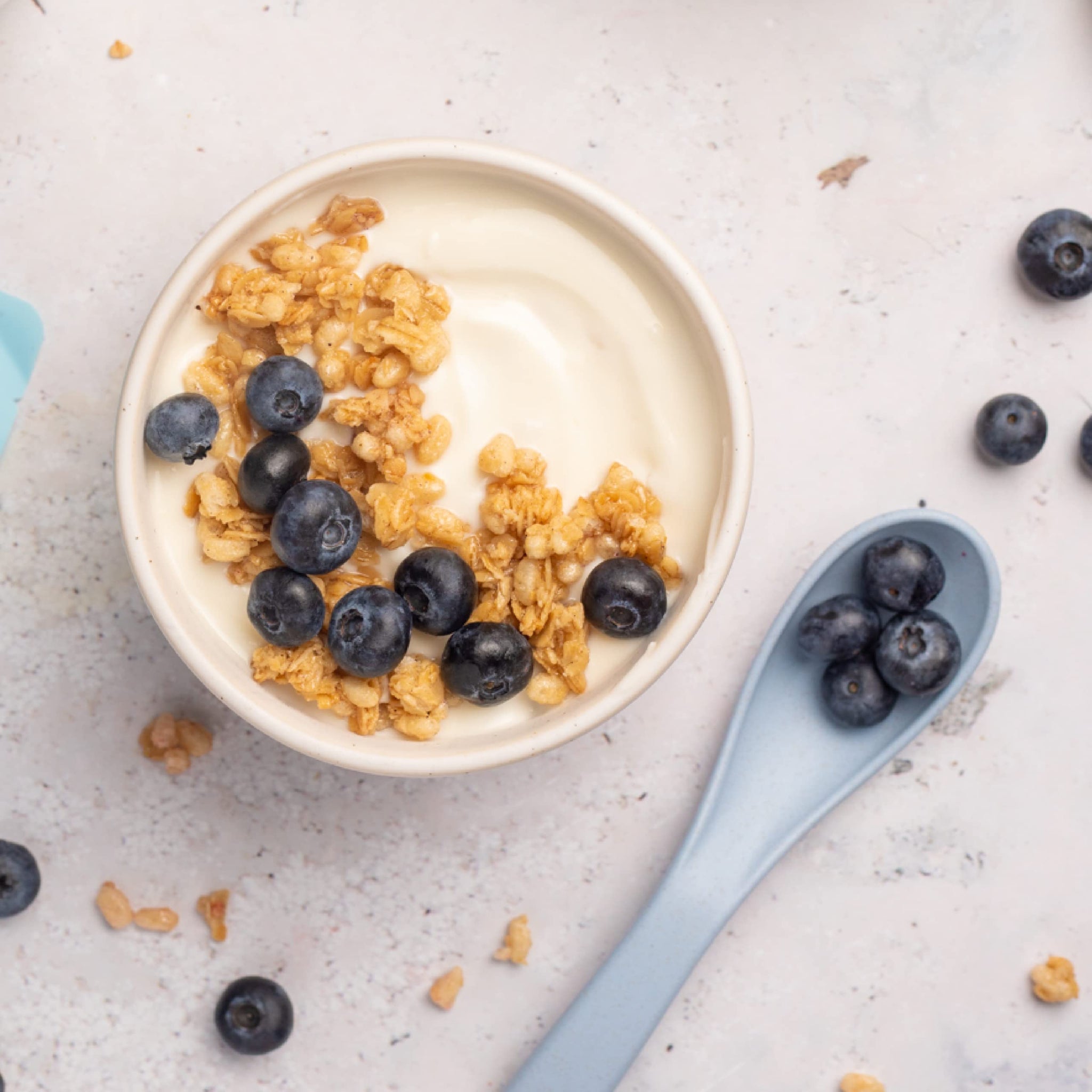 This Saves Lives Kids' GranolaPop, Blueberry Granola, Healthy Safe-For-School Kids' Breakfast and Snack, Vegan, Gluten Free, Nut Free, Dairy Free, Non