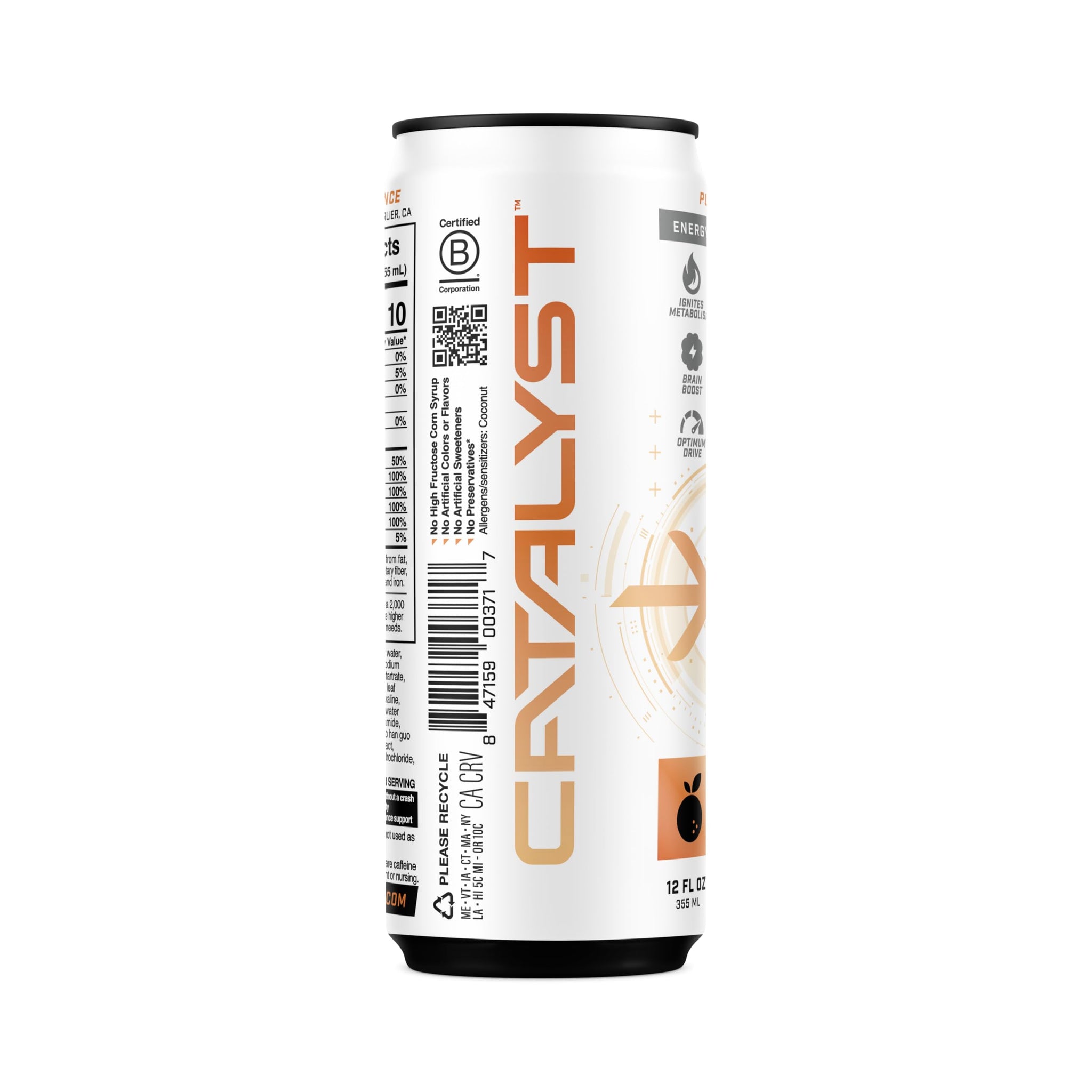CATALYST | Orange Dream Energy Drink, 12 FL OZ, 12 Pack