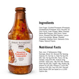 Robert Rothschild Farm Roasted Pineapple & Habanero Gourmet Glaze and Finishing Sauce - Sweet and Spicy Marinade, Glaze or Dip (40 Oz (Pack of 3))