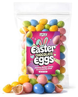 Mini Peanut Butter Candy Eggs, 10 oz Bag - Crunchy Shell Peanut Butter Eggs, Pastel Easter Candy for Baskets, Egg Hunts, Candy Bowls & Spring Party