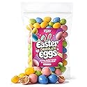 Mini Peanut Butter Candy Eggs, 10 oz Bag - Crunchy Shell Peanut Butter Eggs, Pastel Easter Candy for Baskets, Egg Hunts, Candy Bowls & Spring Party