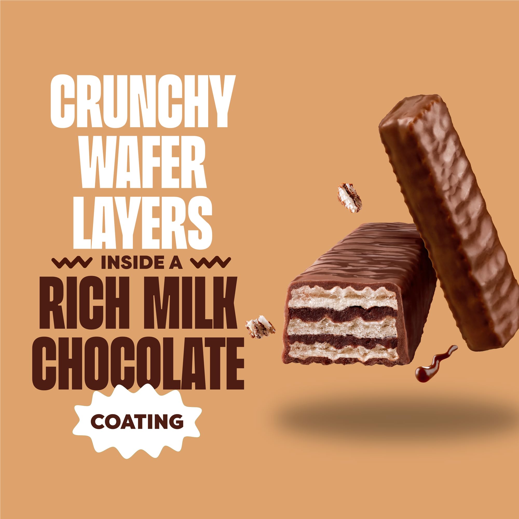 Glutino Gluten Free Wafers, Milk Chocolate, 4.6 Ounce