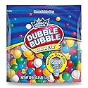 Dubble Bubble Gumball Machine Refill - More than 3 Pounds of Bulk Bubblegum Balls - .5 Inch Assorted Gumballs for Small Mini Candy Dispenser - 53